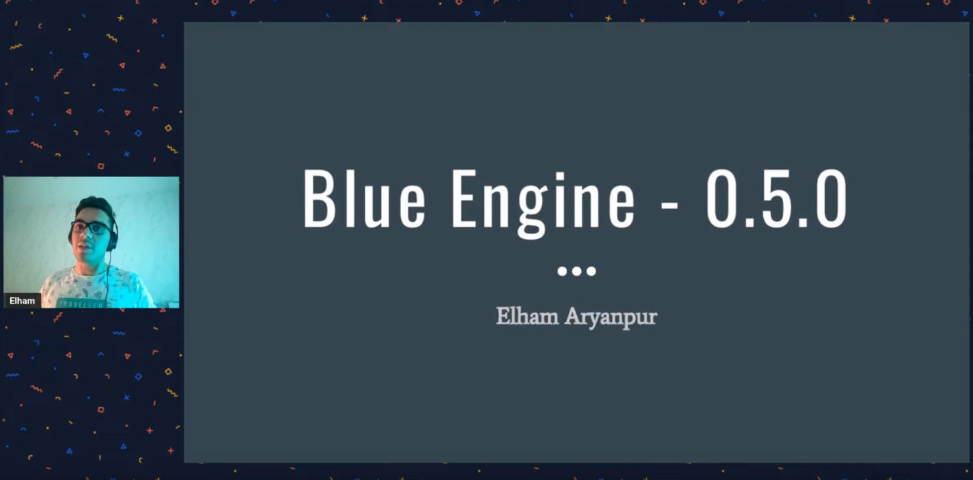 Blue engine