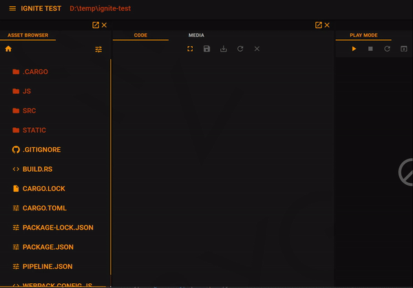Ignite Code editor and Media player