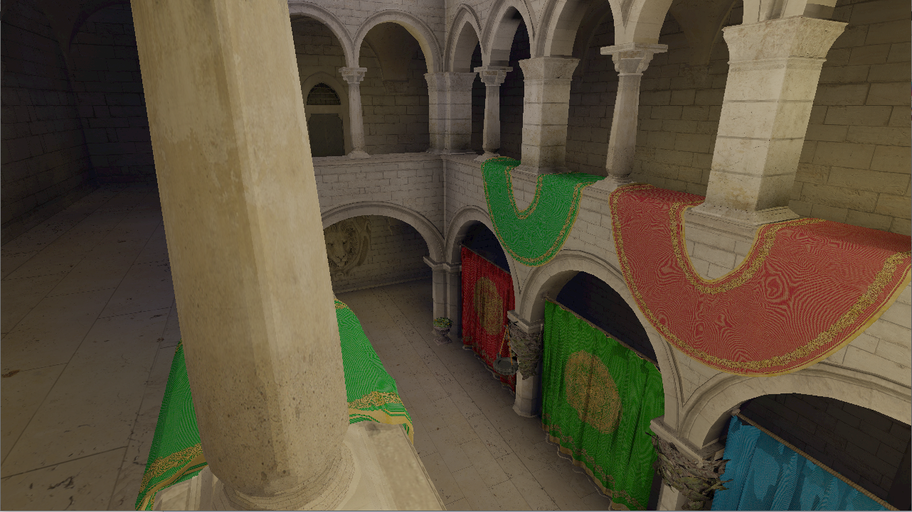 Demo: sponza atrium