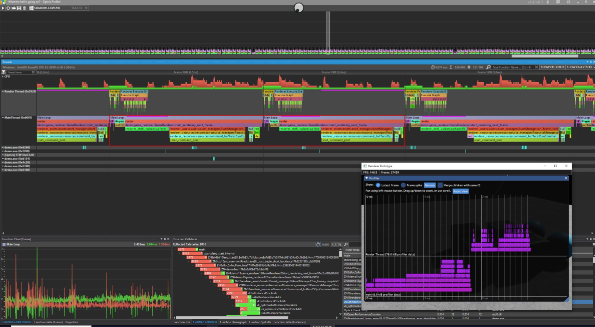 Screenshot of Optick Profiler