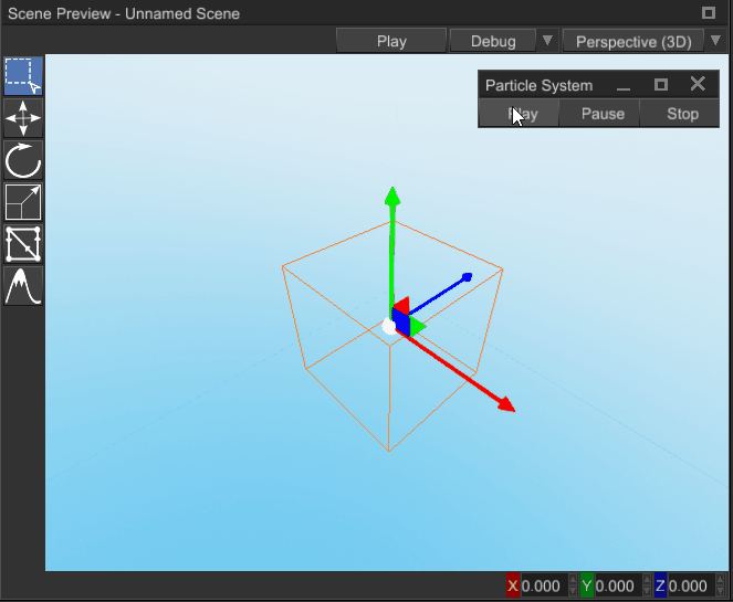 Particle System Preview